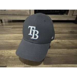 Tampa Bay Rays 47 Brand Hat‎ Cap Infant MLB Baseball Blue Stretch SEE PICS